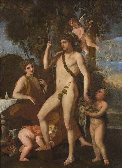 Bacchus-Apollo by Nicolas Poussin